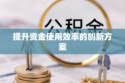 祥符提升资金使用效率的创新方案